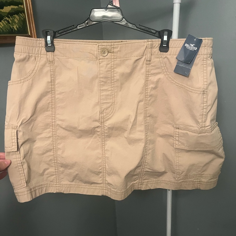NWT Hollister mini cargo skirt women’s XL